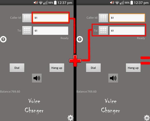 Change voice call