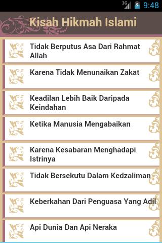 Kisah Hikmah Islami