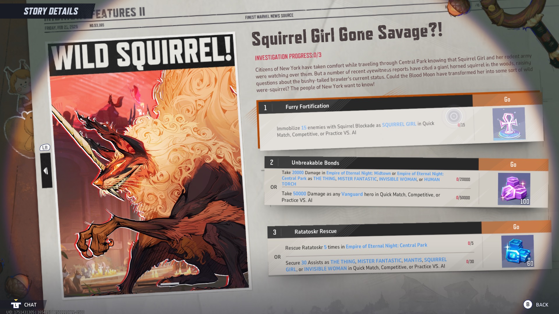 How To Rescue Ratatoskr in Central Park in Marvel Rivals
