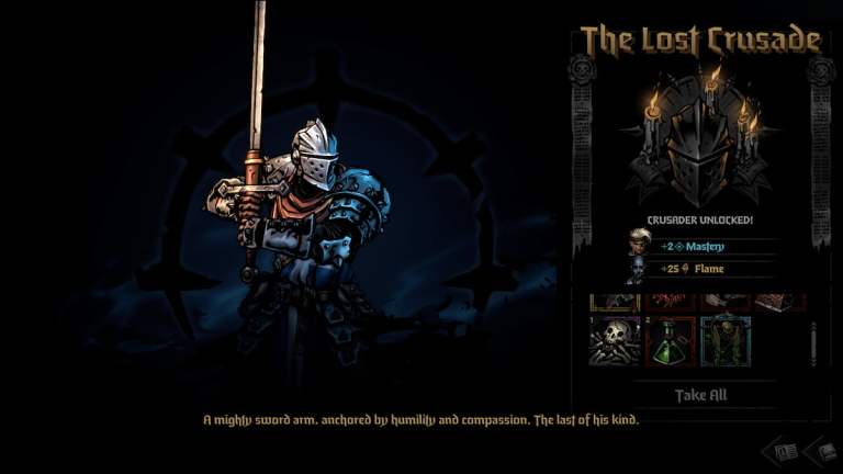 How to unlock Crusader in Darkest Dungeon 2 (Inhuman Bondage)