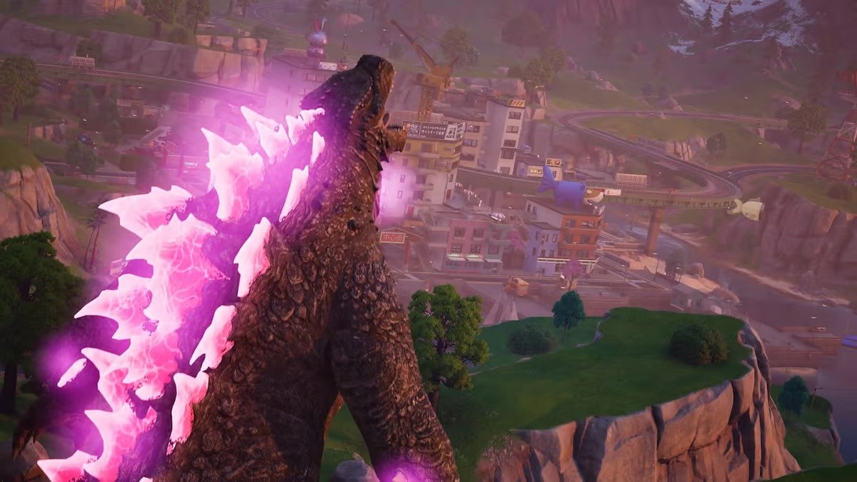 جميع مواقع بوابة غدزيلا في Fortnite