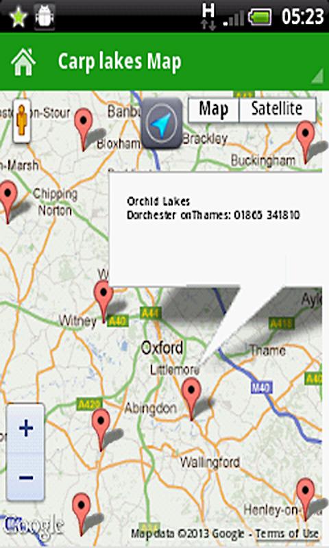 FREE UK Carp Fishing - GPS