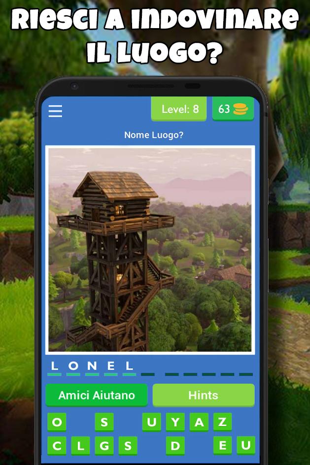 Quiz Fortnite ITALIANO