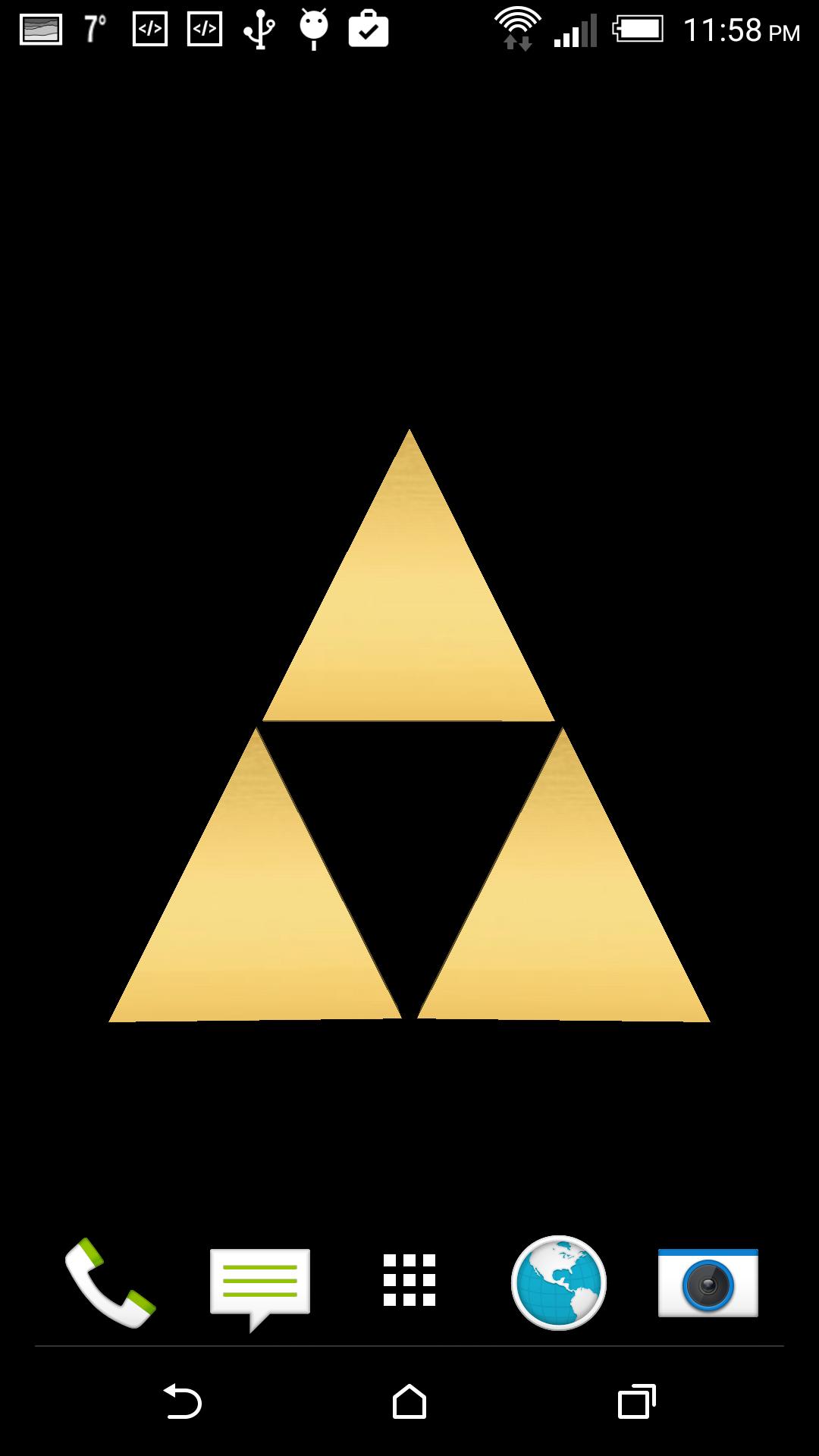 Triforce HD 3D Live Wallpaper