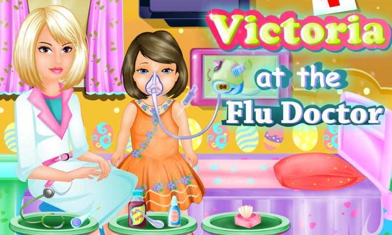 Victoria at the Flu Doctor
