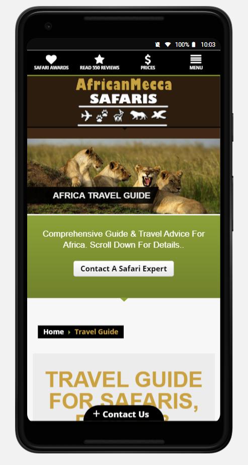 Africa Safari Travel Guide