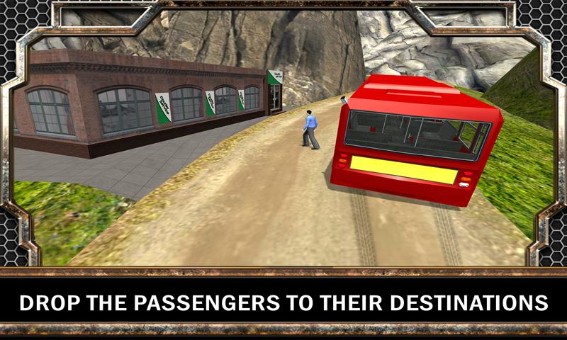 Off Road Snow Hill Bus Driver