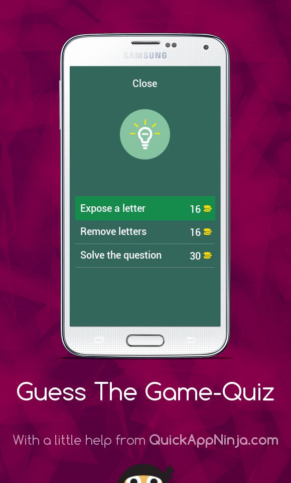 Guess The Video Game Quiz