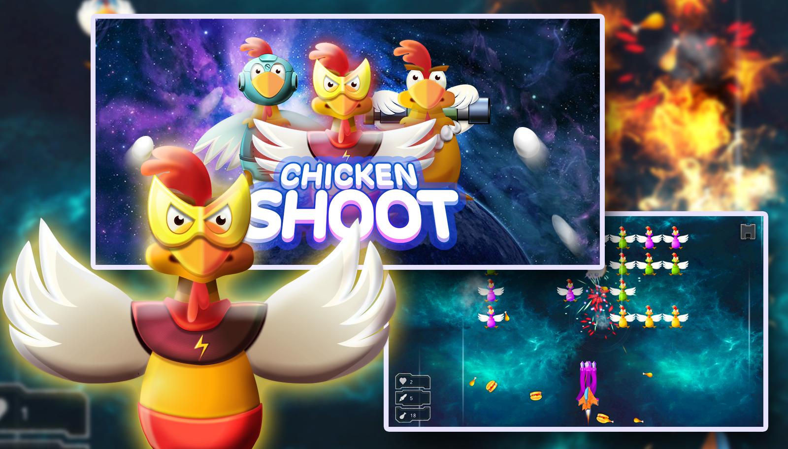 Chicken Shot - Space Warrior