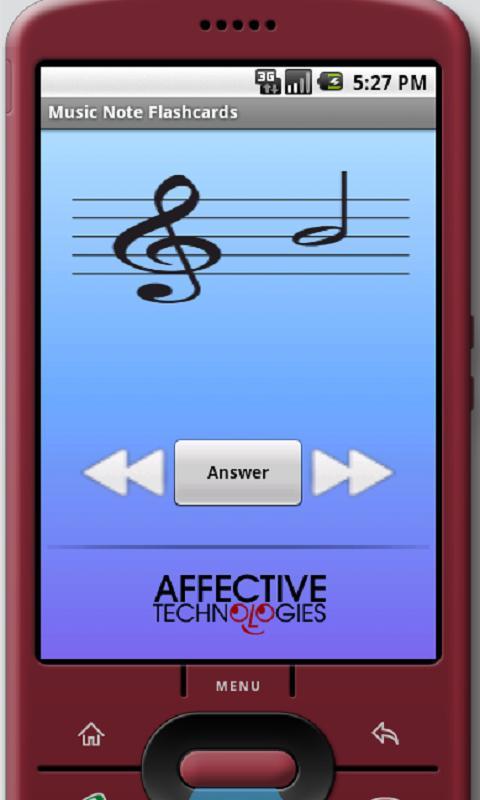 Music Note Flashcards