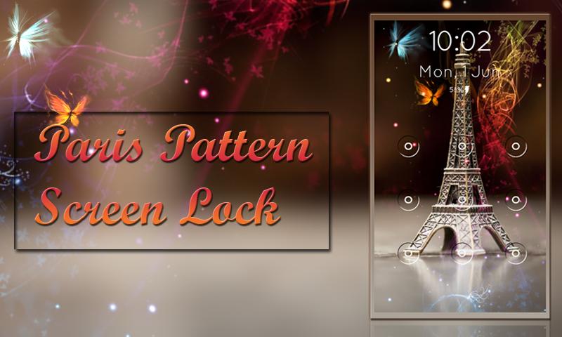Paris Pattern Screen Lock
