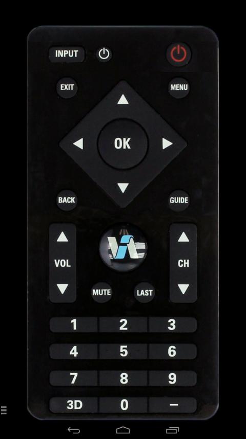 Remote for Vizio TV (IR)