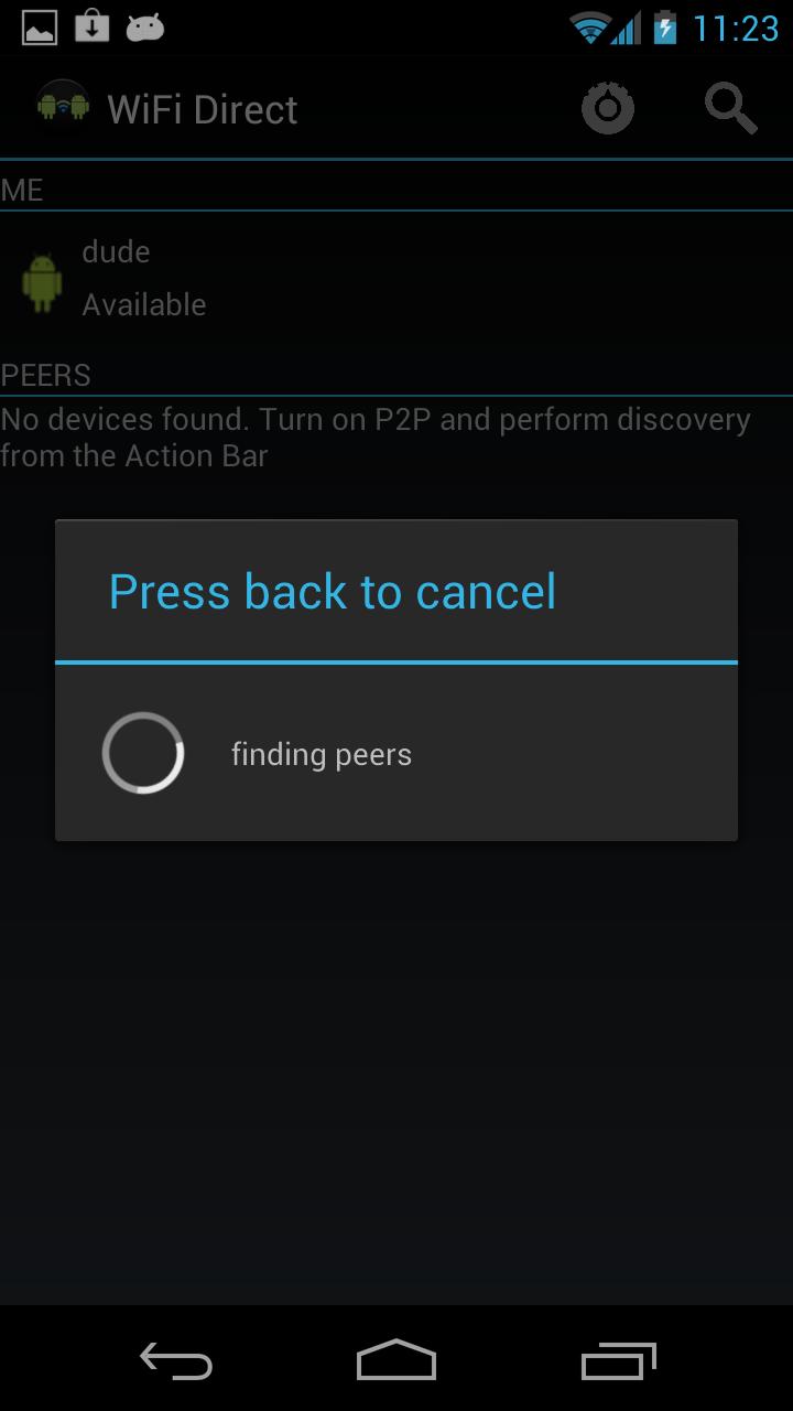 Wifi Direct File Transfer