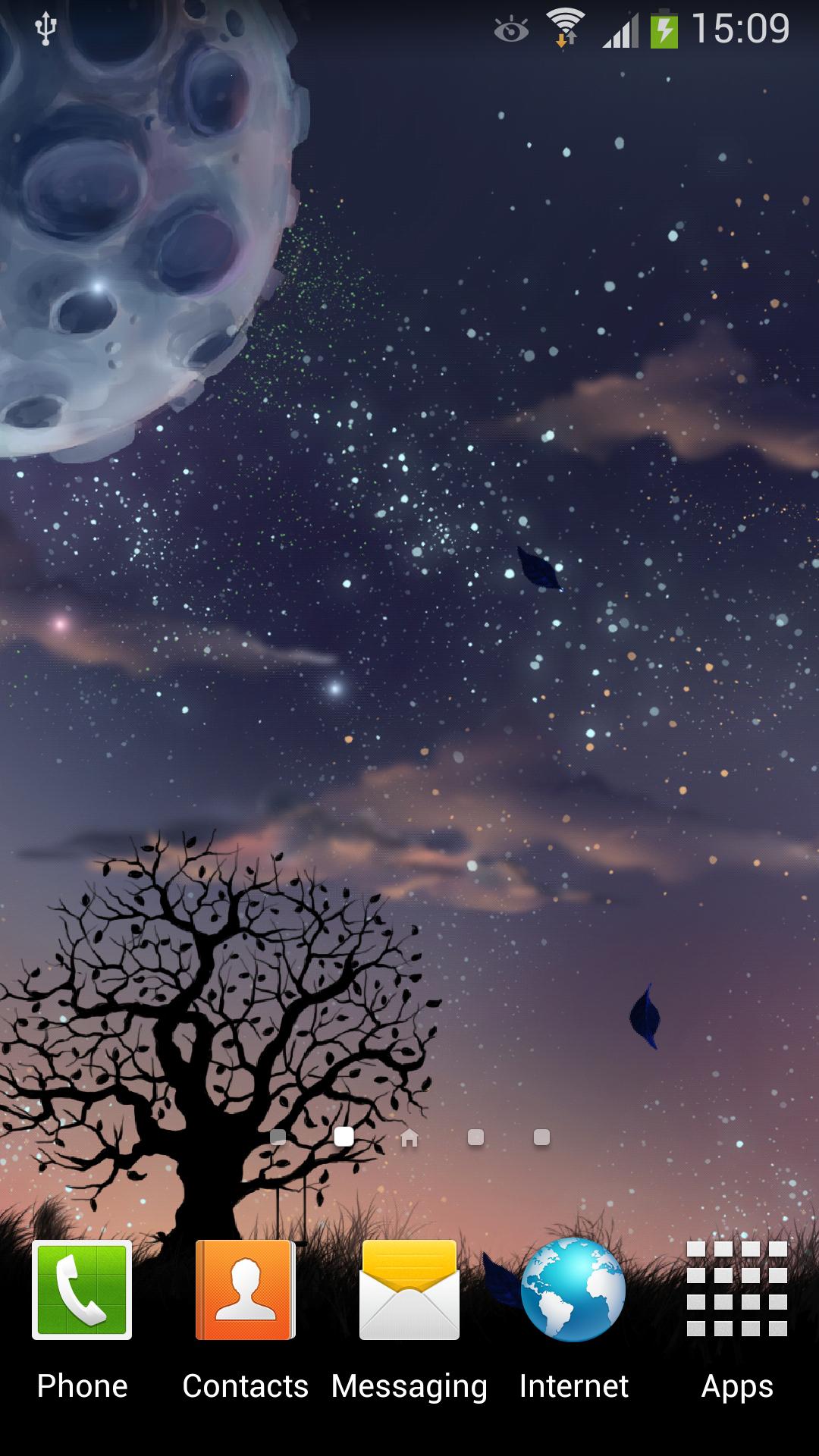 Moon Night Live Wallpaper