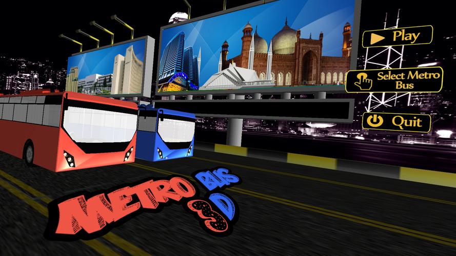 Metro Bus 3D