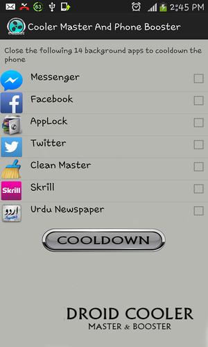 Droid Cooler Master