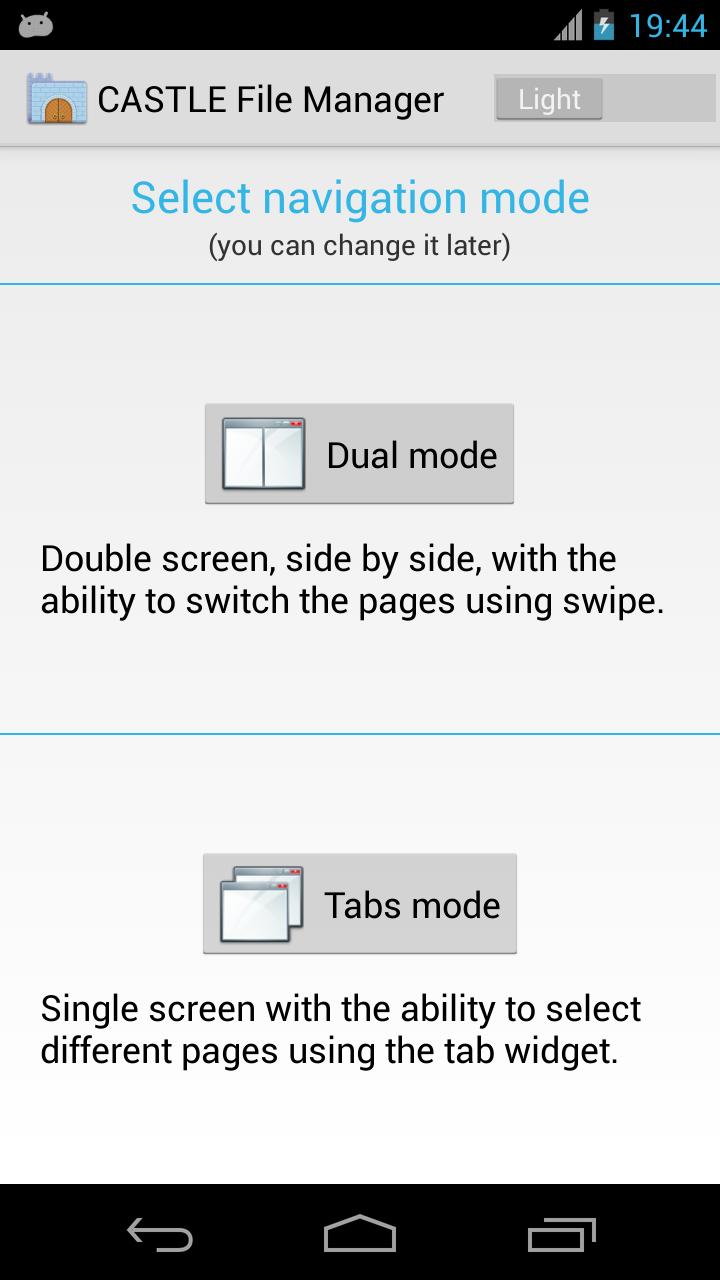 CASTLE File Manager