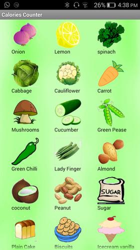 Calories Counter