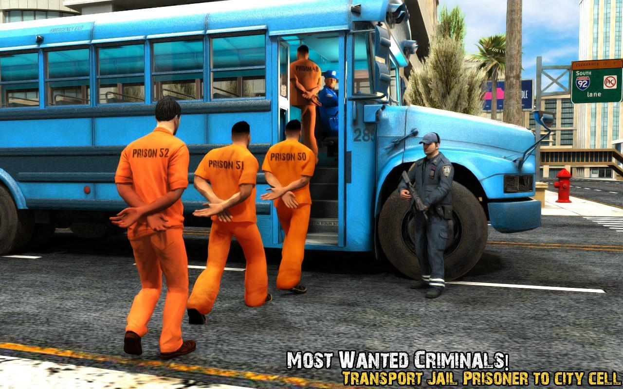 NY Police Prisoner Transport Bus Driving 2019