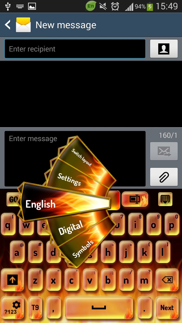 Fire Keyboard