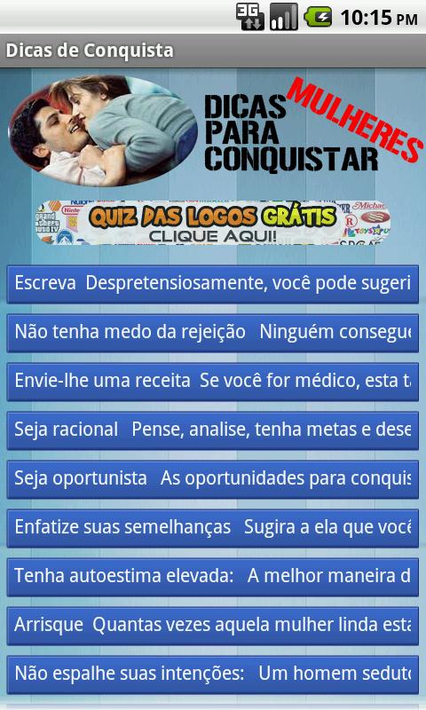 Dicas para Conquistar Mulheres