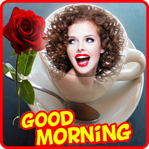 Good morning photo frame