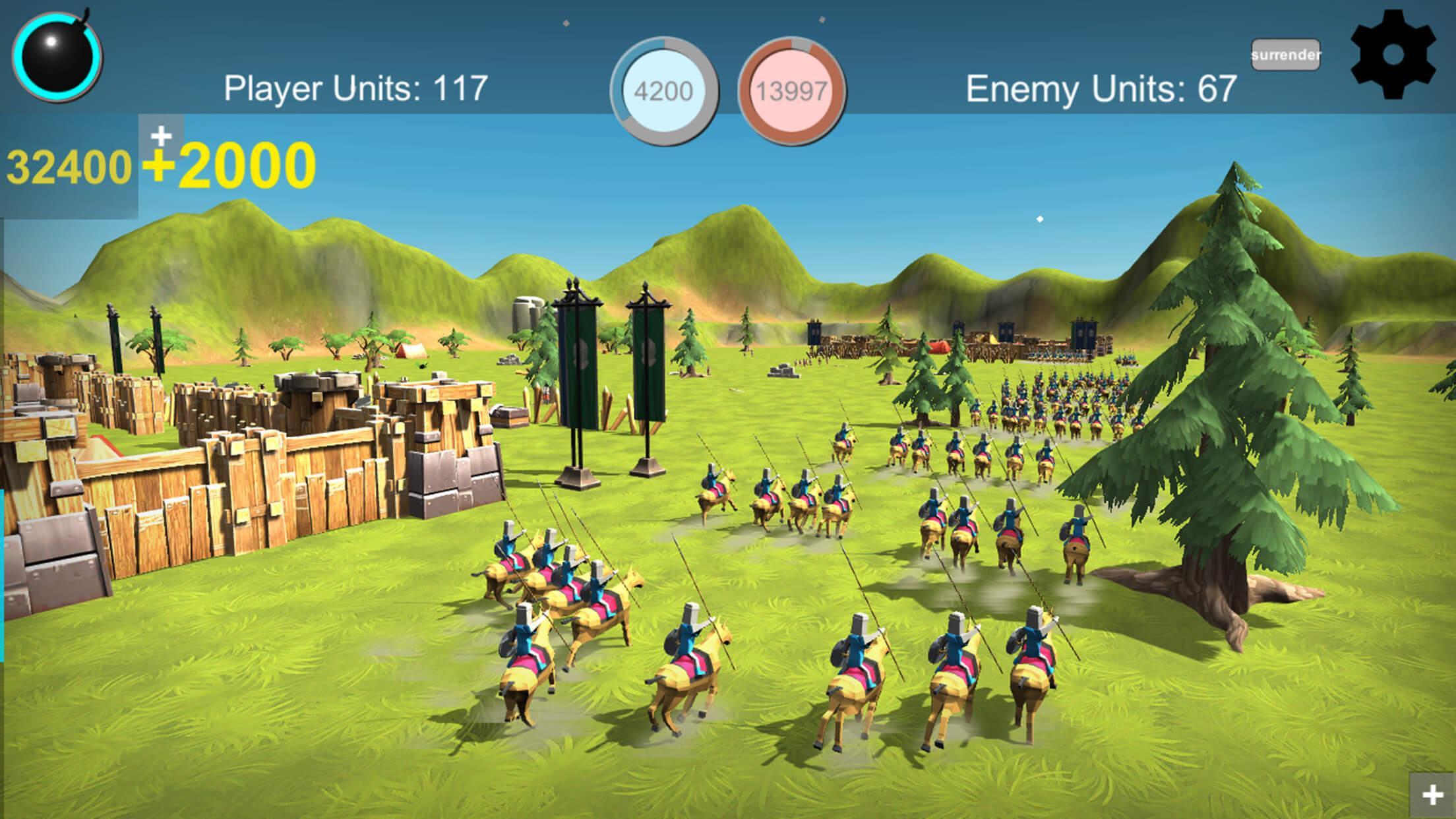 Epic battle simulator2: Medieval Castle War Online