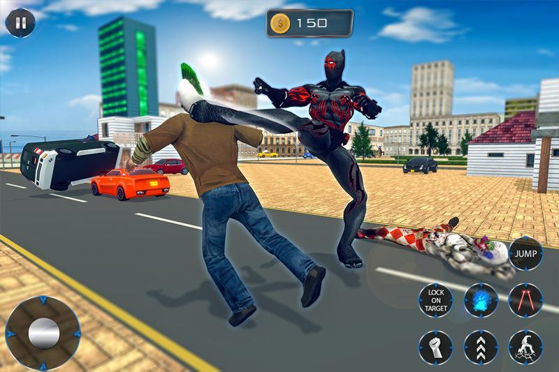 Multi Panther Hero Crime City Battle