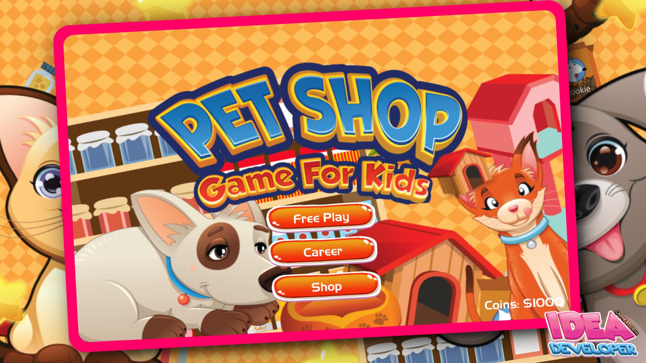 Pet Care Games Free For kids