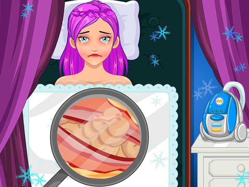 Girl appendicitis surgery game