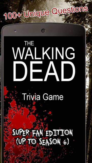 Super Fan Trivia: Walking Dead