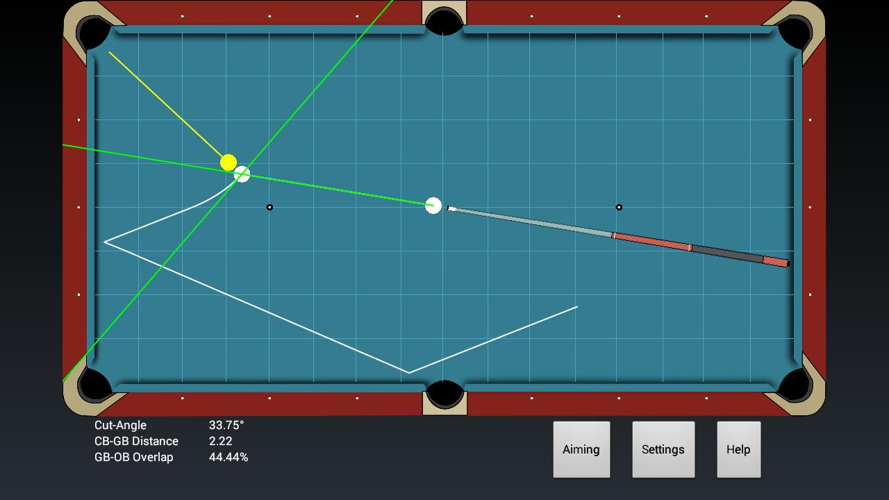 Billard Aiming Calculator Pro
