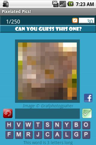 Pixelated Pics : Guess the pic