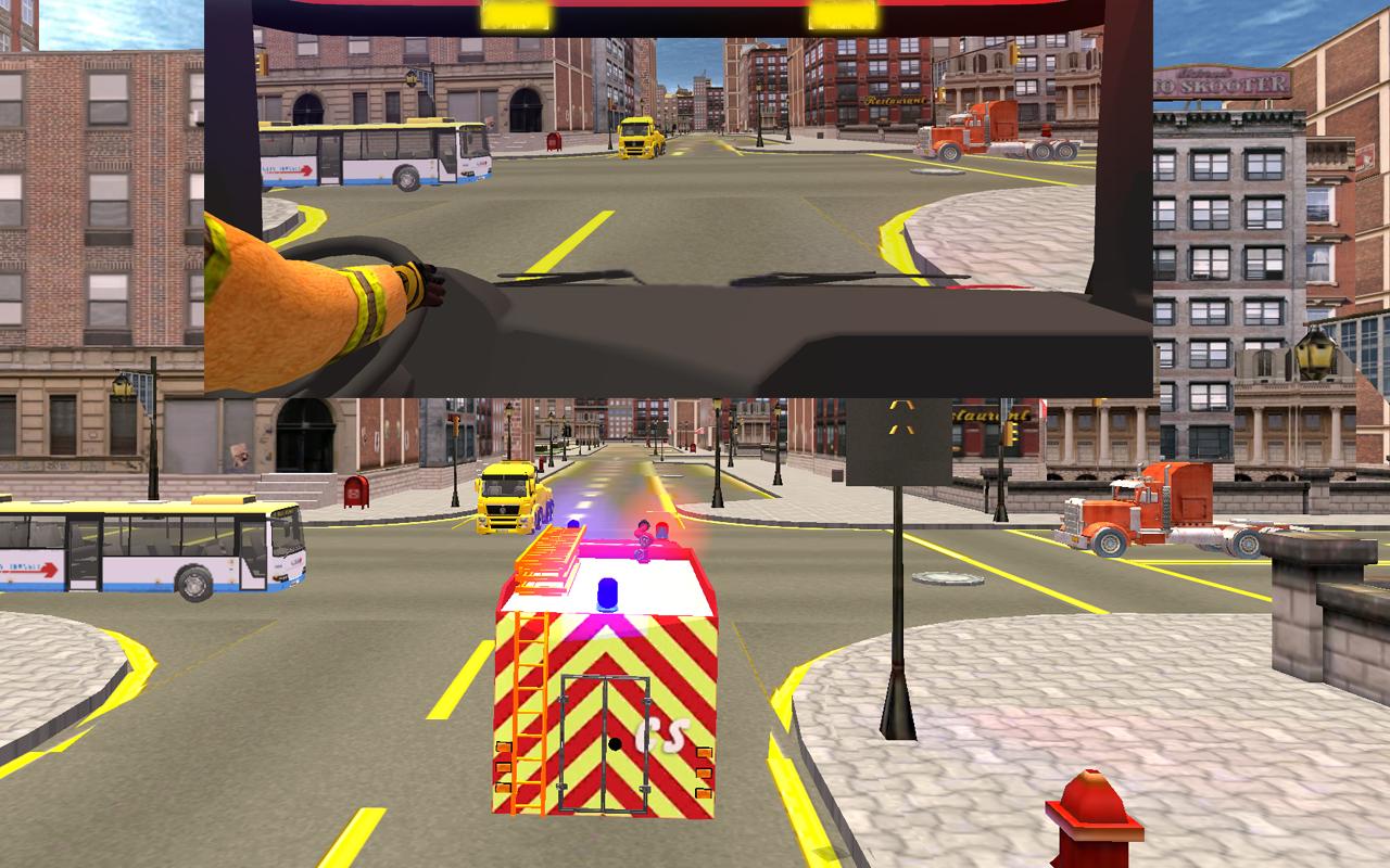 Fire Brigade Truck Simulator
